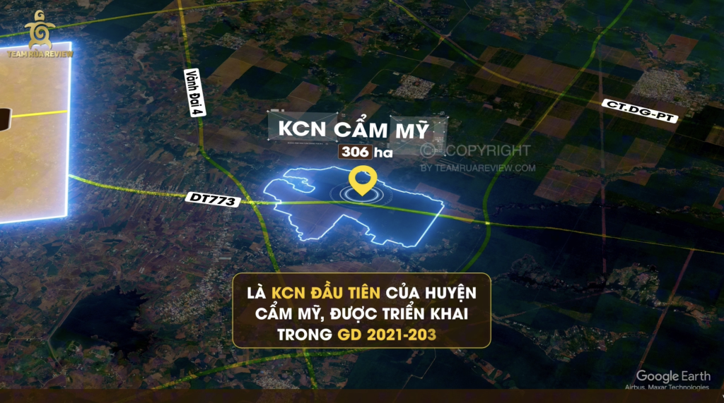 Khu công nghiệp Cẩm Mỹ tại huyện Cẩm Mỹ 